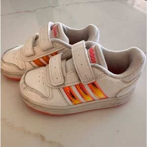 Toddler Adidas Velcro shoes, size 8